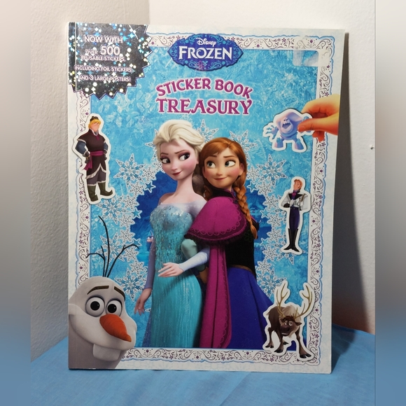 Disney Toys Disney Frozen Sticker Book Treasury With 50 Resealable